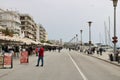 Volos waterfront promenade